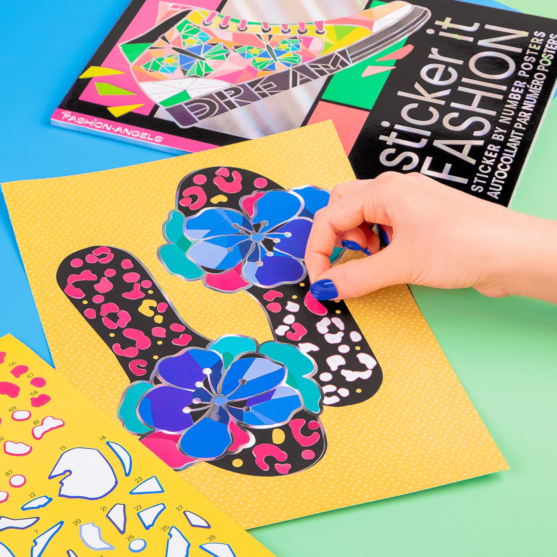 Fashion Angels Sticker It Fashion Sticker by Number Posters
