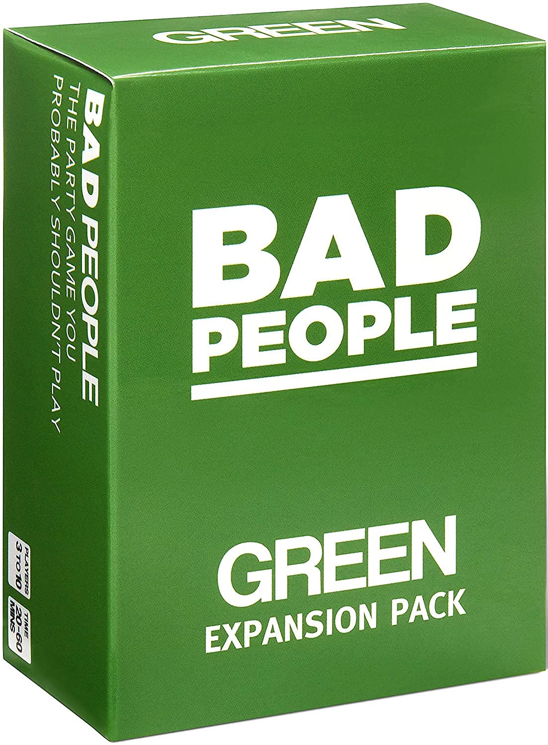 BAD PEOPLE Party Game - Green Expansion - 100 New Question Cards for the Hilarious Adult Card Game for Fun Parties & Board Games Night with Your Group