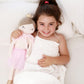 Perfectto Design Ballerina Princess Doll Stuffed Animal for Girls Toy Set - Bag, Tutu, Wings Play for 3 4 5 Year Old Girl Gift for Little Girl