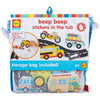 Alex Toys Foam Bath Stickers for Toddlers, 38-Piece Vehicle Tub Stickers Stick to Tub Wall - Foam Bath Toys for Kids Ages 1-3 Toddler Bath Toys