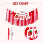 Strawberry High Chair Banner 1st Birthday
