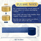 NICROLANDEE Navy Blue Party Decorations - 6 Rolls Navy Blue Gold Ivory Crepe Paper Streamers Tassels Paper for Graduation Party Bridal Shower Wedding