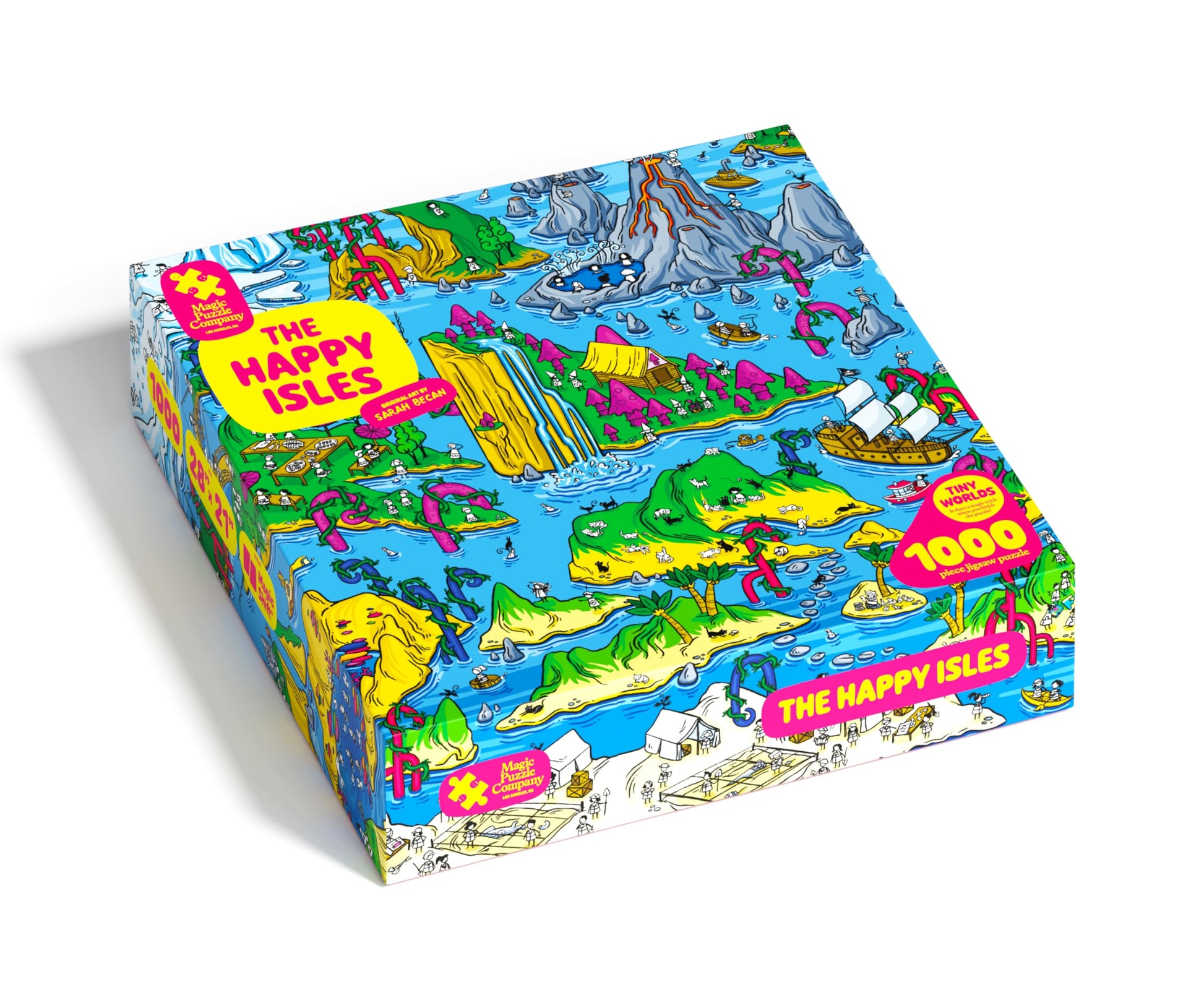 The Happy Isles • 1000-Piece Puzzle by The Magic Puzzle Company • Series 1