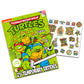 TMNT Imagine Ink Activity and Coloring Book Bundle for Kids with 25 Ninja Turtle Tattoos and Party Favors
