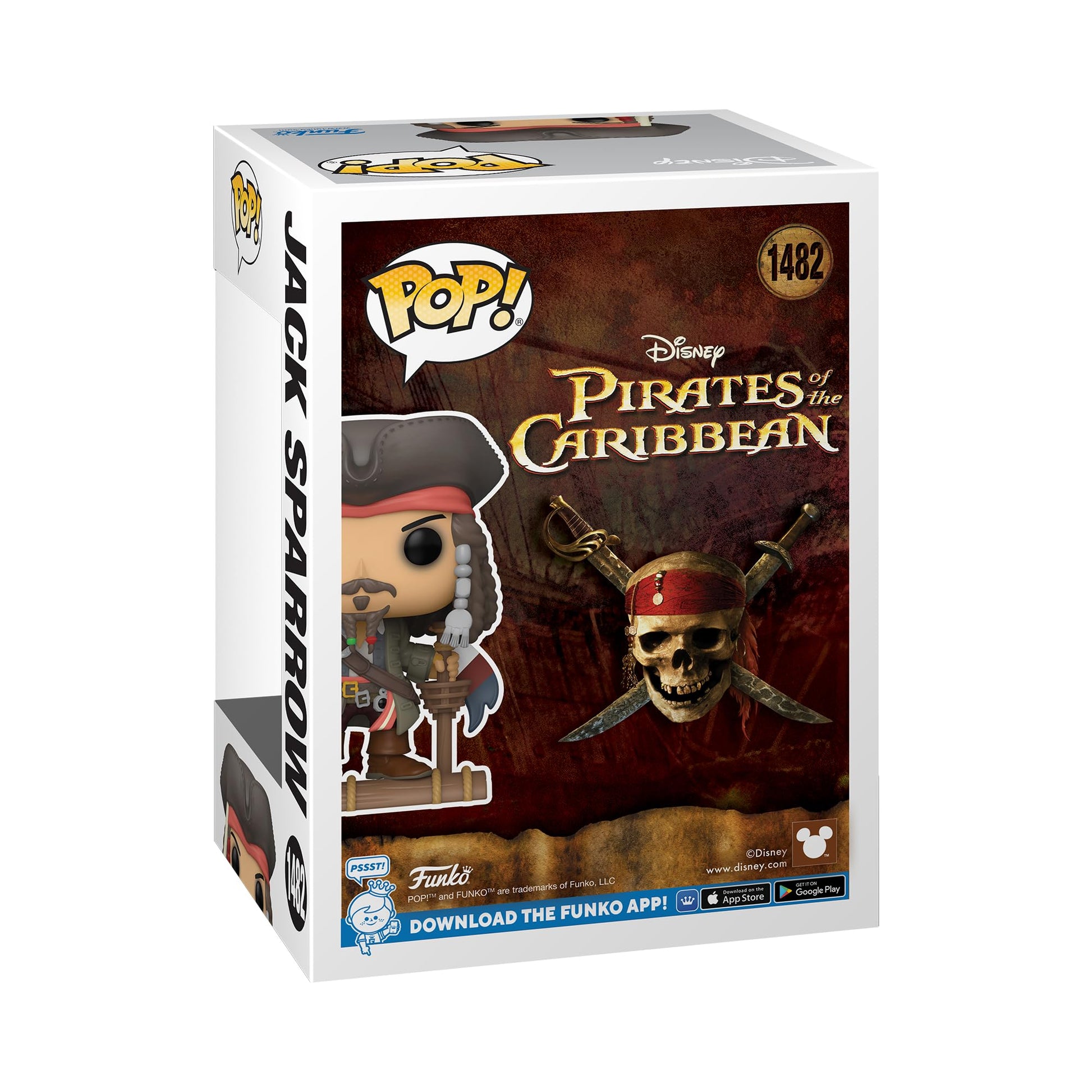 Funko Disney Pirates of the Caribbean POP | Jack Sparrow Specialty Series #1482