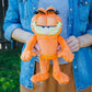 Garfield With Suction Cups 12-Inch Collector Plush Toy, Large Soft Stuffed Animal