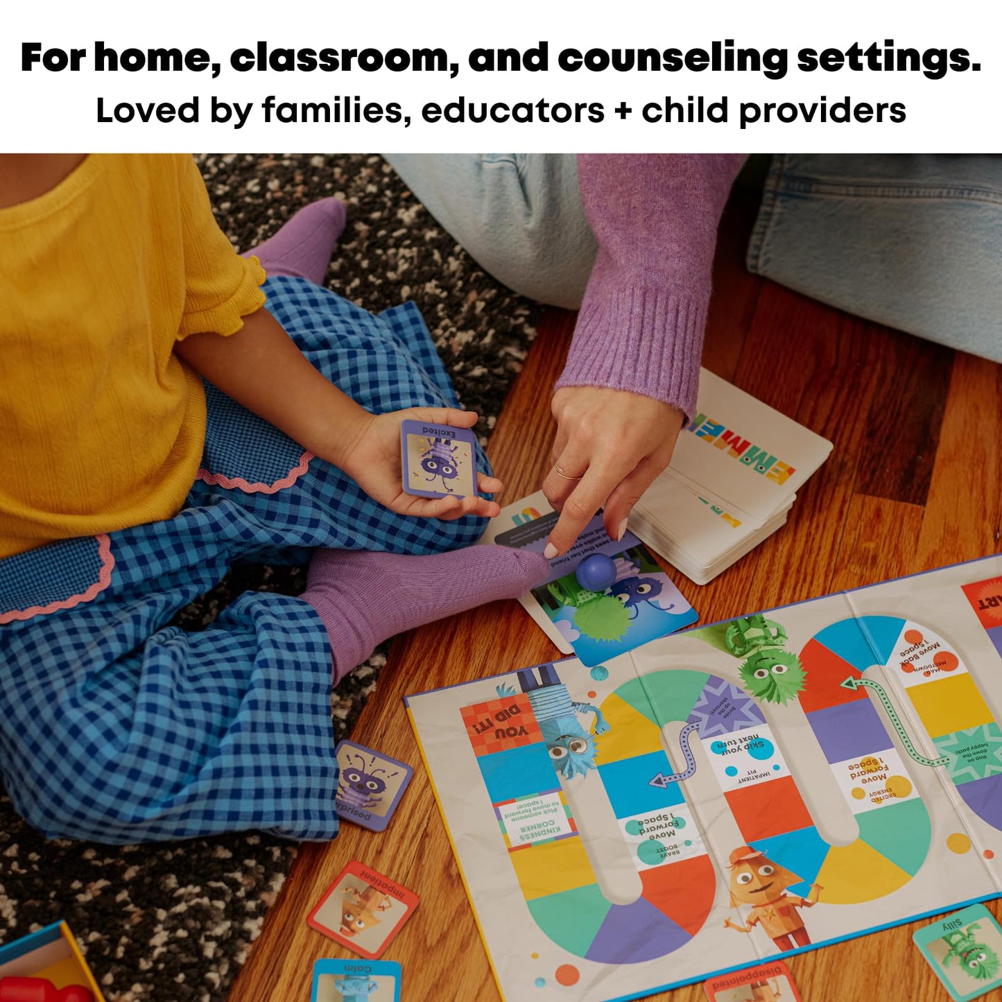 Emotion Seekers Game - Kids Board Game for Social Emotional Learning - Teaches Social Skills, Emotion Regulation & Empathy - Families & Therapy