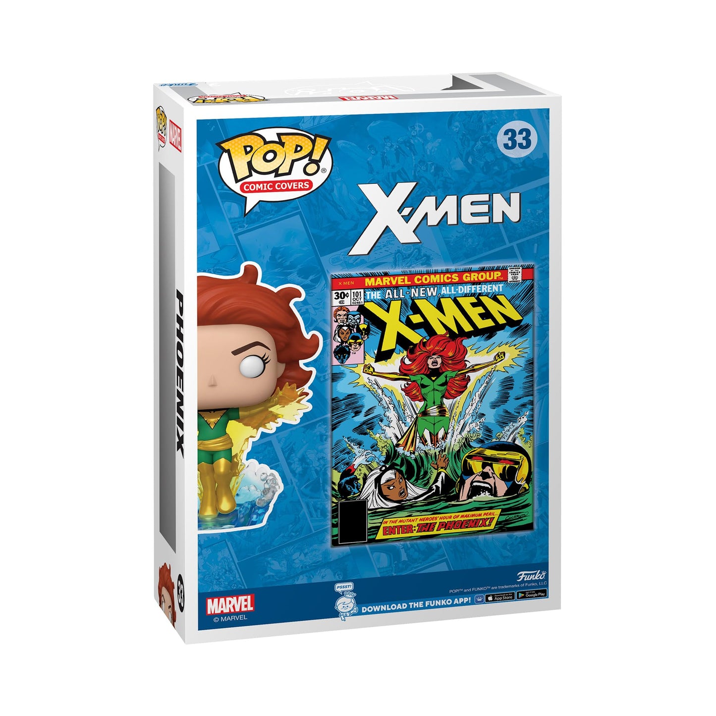 Funko POP! Comic Cover: Marvel - X-Men #101 - Phoenix - Collectable Vinyl Figure - Gift Idea - Official Merchandise - for Kids & Adults - Comic Books