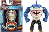 Mattel Street Sharks Action Figure with Bite & Punch Motion, Ripster Collectible Toy Inspired by 90s TV Half-Man Half-Shark Hero, 6-Inch