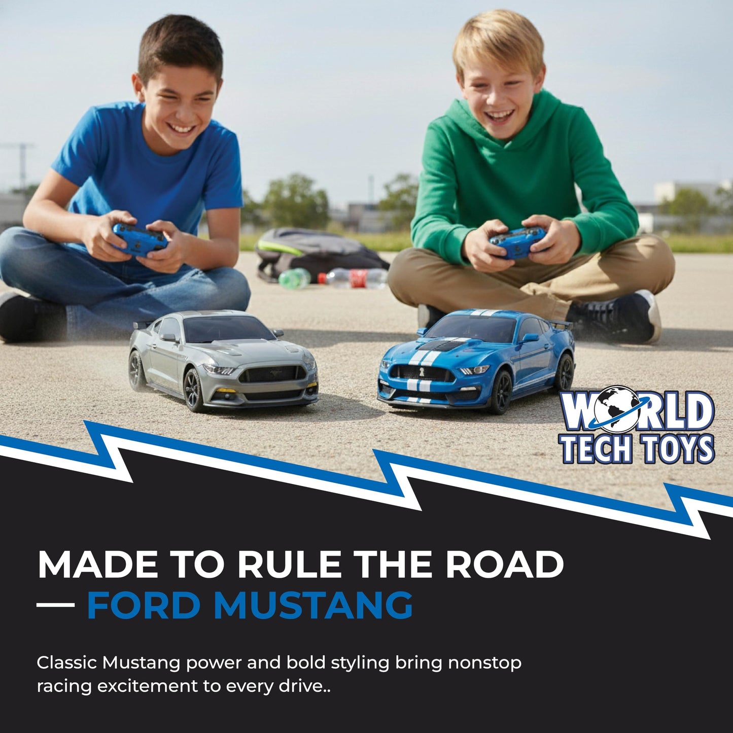 Ford Mustang Shelby GT500 1:14 Electric RC Car, Full-Function, Ages 6+