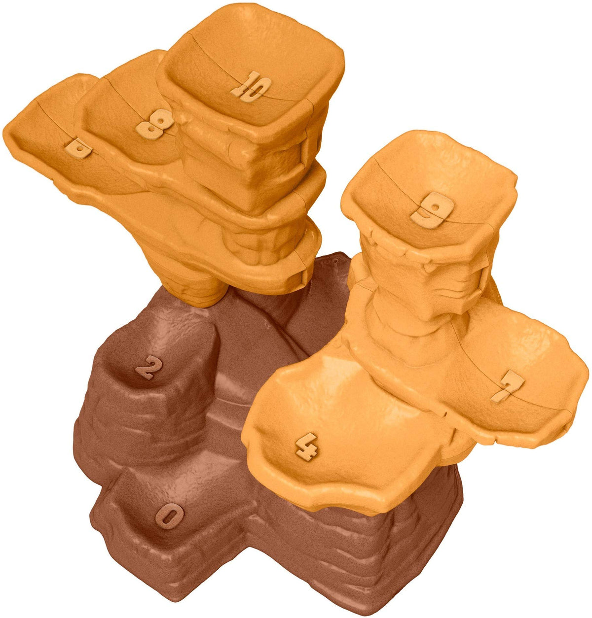 Mattel Games Spirit Untamed Hoppin’ Horses Kids Game Horse Launcher Game with Mountain Tower, Mini Horse Playing Pieces for 2, 3, or 4 Players, 5