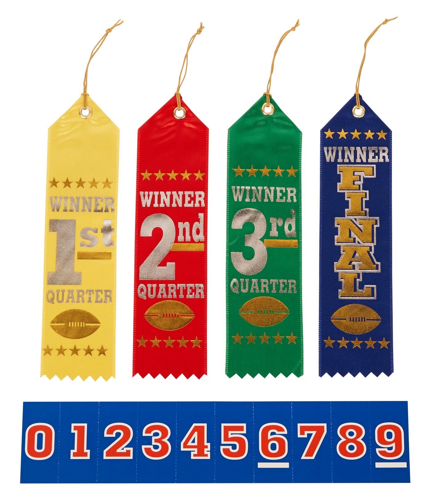 Amscan Football Pool Game with Ribbons Party Supplies, Multicolor, One Size, 15ct