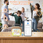 J&D Mini Karaoke Machine for Kids Adults, Portable Bluetooth Speaker with 2 Wireless Mics and Cat Sticker for Girls Boys Age 3-10 Birthday Gifts