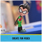 DC Comics Teen Titans Go! Twisty Titans Robin, Flexible Action Figure