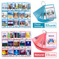 Natural,Places&Building 2 Sets of English Flash Cards Kids Pocket Card Learning Baby Toys for Children Pre-Kindergarten