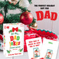 Dad Jokes Holiday Edition Christmas Family Party Game, 2-6 Players Ages 8+