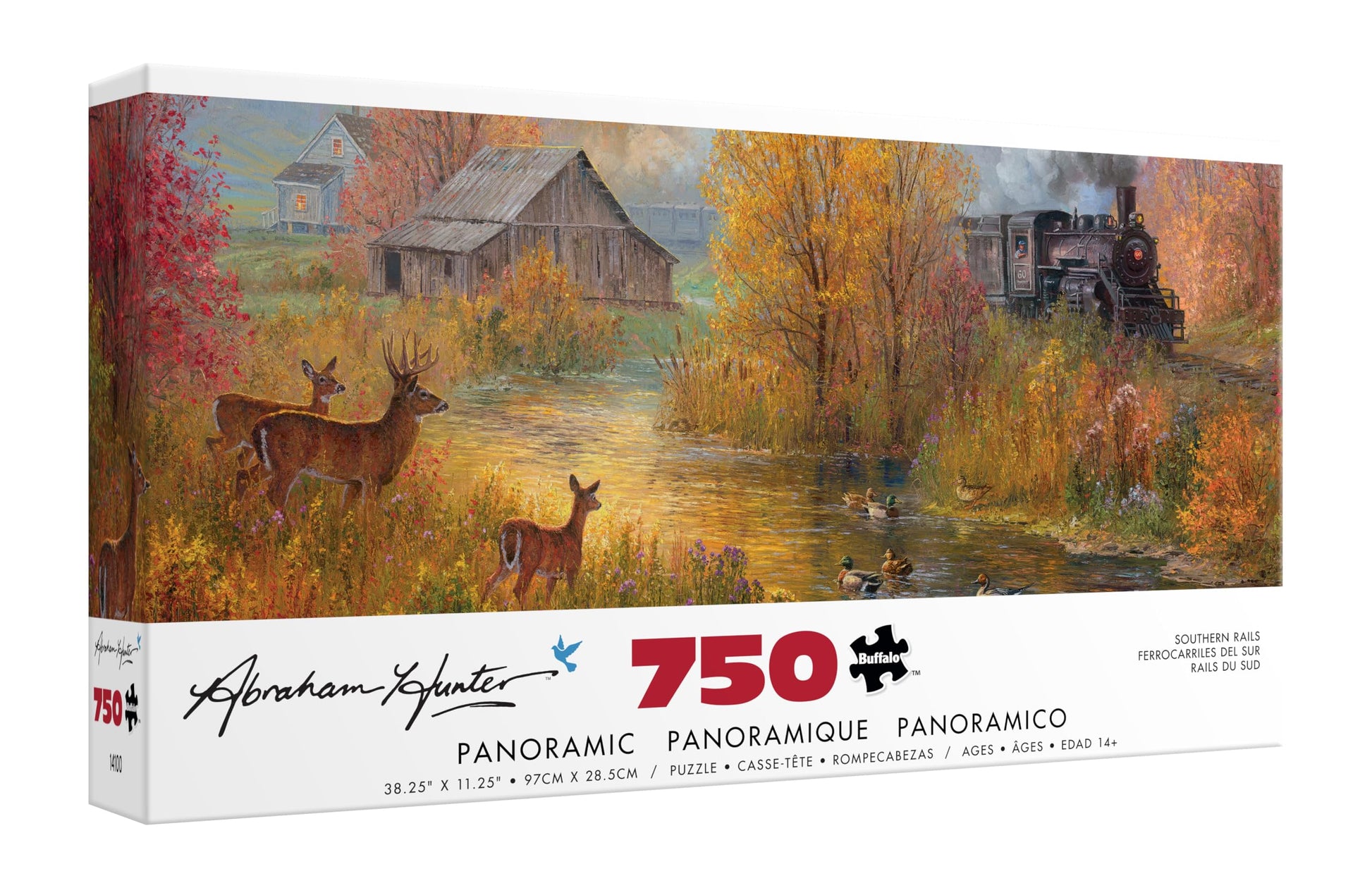 Buffalo Games - Southern Rails - 750 Piece Fall Jigsaw Puzzle for Adults