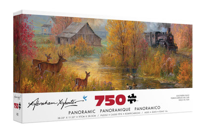 Buffalo Games - Southern Rails - 750 Piece Fall Jigsaw Puzzle for Adults