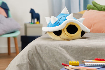 Club Mocchi Mocchi Mario Kart Plushies - Spiny Shell Plushie - Squishy Toys - Collectible Mario Figures and Cute Stuffed Animals - Holiday Gifts