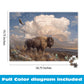 Buffalo Games - Majestic Bison - 1000 Piece Jigsaw Puzzle for Adults