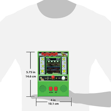 Basic Fun Arcade Classics - Frogger Retro Handheld Arcade Game