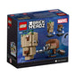 LEGO BrickHeadz Groot & Rocket Building Kit, Multicolor