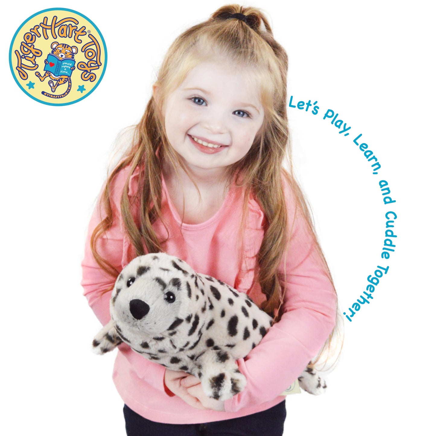 TigerHart Simona The Spotted Seal - 15 Inch Stuffed Animal Plush