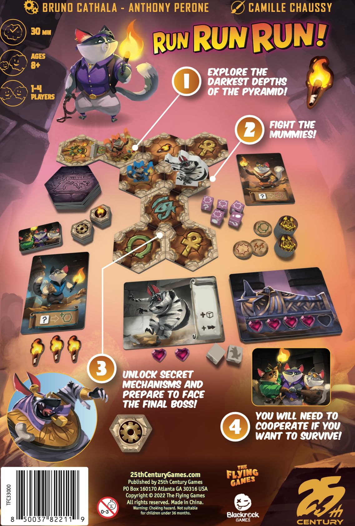 25th Century Games Run Run, Strategy Board Game
