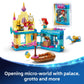 LEGO Disney Princess Ariel's Magical Mini Palace Building Toy - Little Mermaid Toys & Playset for Girls & Boys, Ages 5+ - Disney Gifts for Kids -