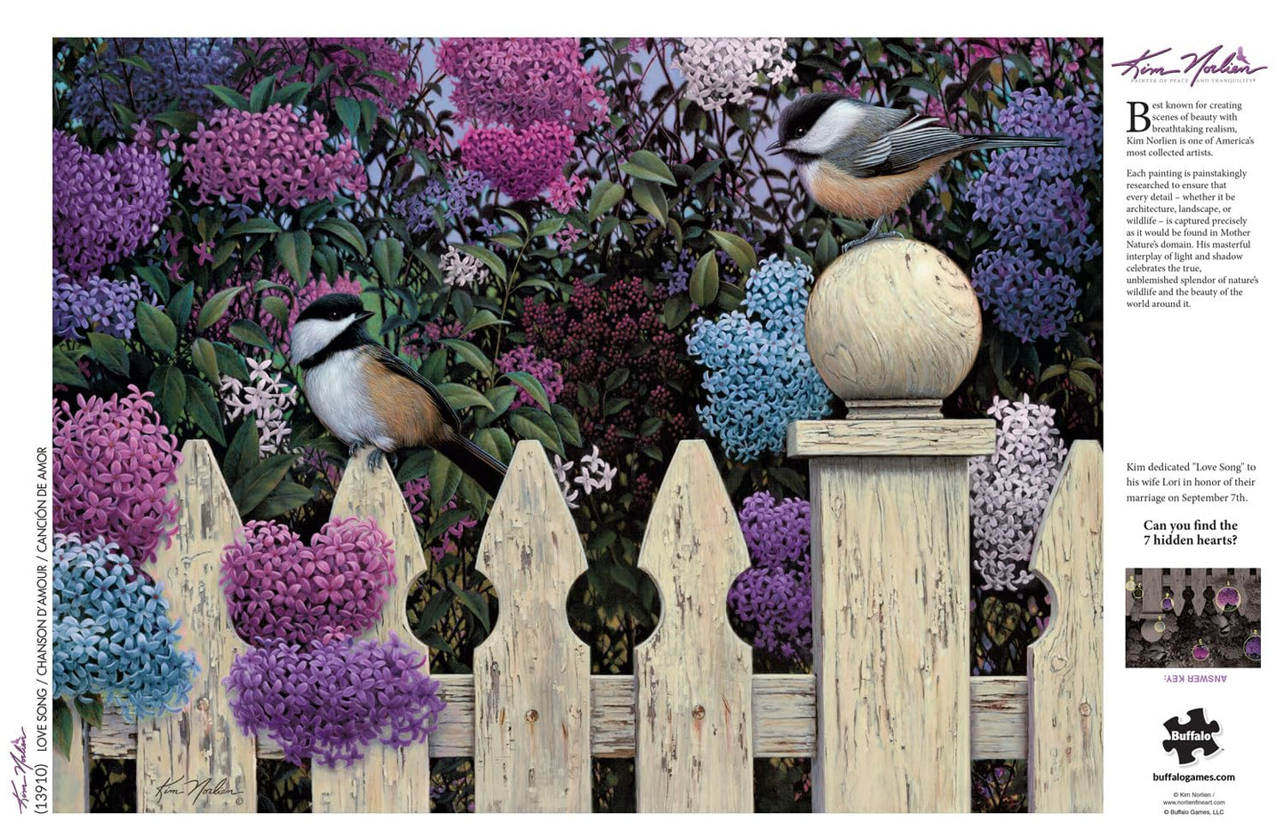 Buffalo Games - Love Song - 1000 Piece Jigsaw Puzzle for Adults