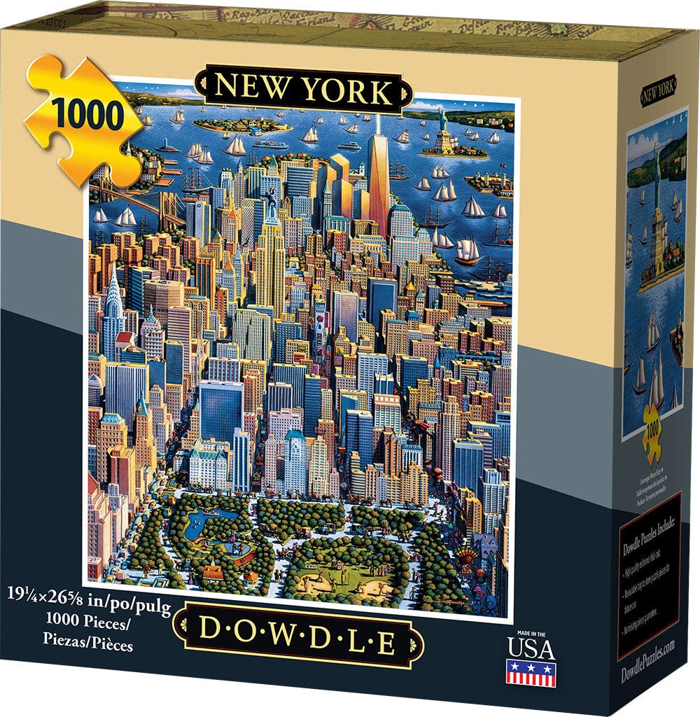 Dowdle Jigsaw Puzzle - New York - 1000 Piece