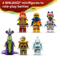 LEGO NINJAGO Wyldfyre's Transforming Dragon Mech 71868