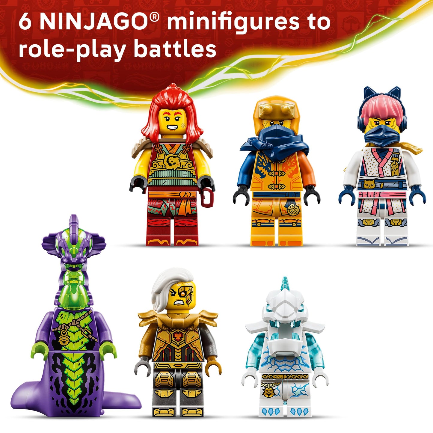 LEGO NINJAGO Wyldfyre's Transforming Dragon Mech 71868