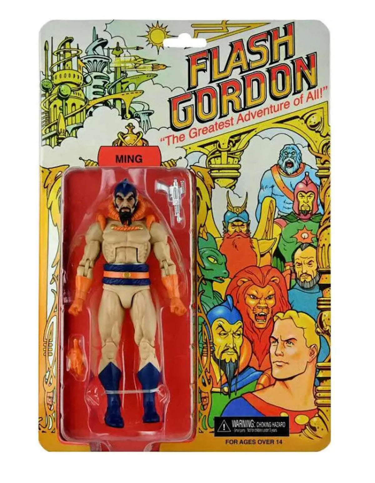 NECA Flash Gordon - Ming 7" Scale Classic Action Figure