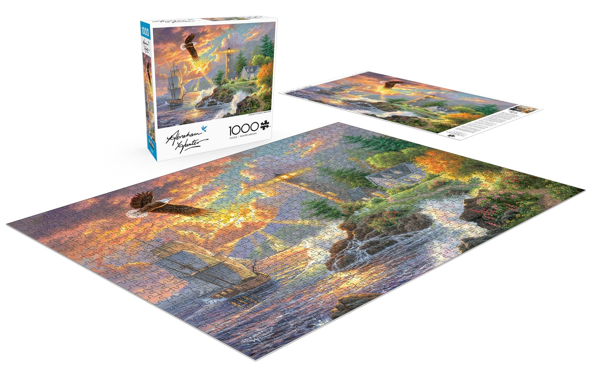 Buffalo Games - Seaside Light - 1000 Piece Jigsaw Puzzle for Adults
