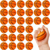30 Pack 2.5 Inch Basketball Stress Ball,Mini Soft Foam Basketballs,Squeeze Sports Balls for Sport Theme Party Favor Kids Decoration Stress Relief