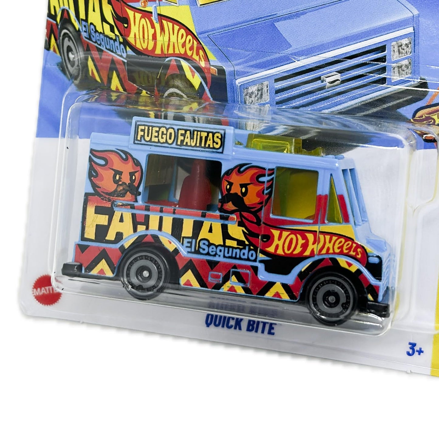 Hot Wheels Quick Bite, Fast Foodie 3/5 [Blue/Fuego Fajitas] 149/250