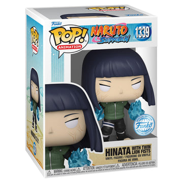 Funko Pop! Animation: Naruto Shippuden - Hinata Hyuga Byakugan Princess with Two Lion Fists Special Edition Multicolor Exclusive Vinyl Figure #1339