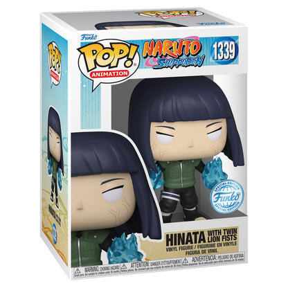 Funko Pop! Animation: Naruto Shippuden - Hinata Hyuga Byakugan Princess with Two Lion Fists Special Edition Multicolor Exclusive Vinyl Figure #1339