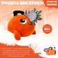 Youtooz Pochita GRR Stickie 6" Plush, Collectible Soft Plushie, Huggable Stuffed Animal from Chainsaw Man Collection