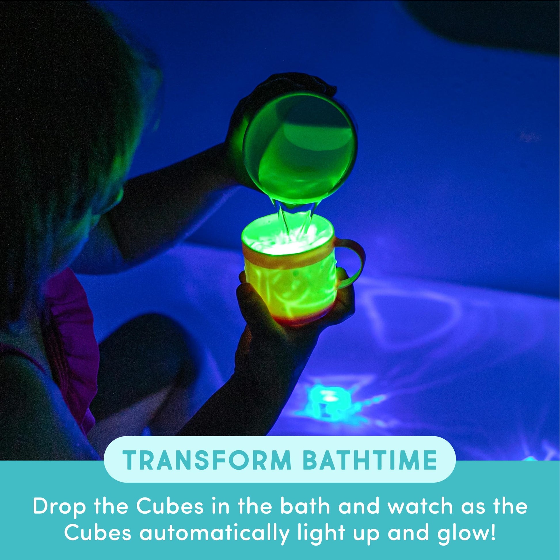 Glo Pals Play Pack Bundle with Sensory Play Jar, Water-Activated Light-Up Cubes, and Fun Fillers - Sensory Toys for Toddlers - Sensory Toy Kit