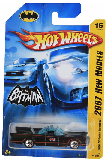 Hot Wheels 1966 TV Series Batmobile, [black] 15/180 2007 New Models 15/36