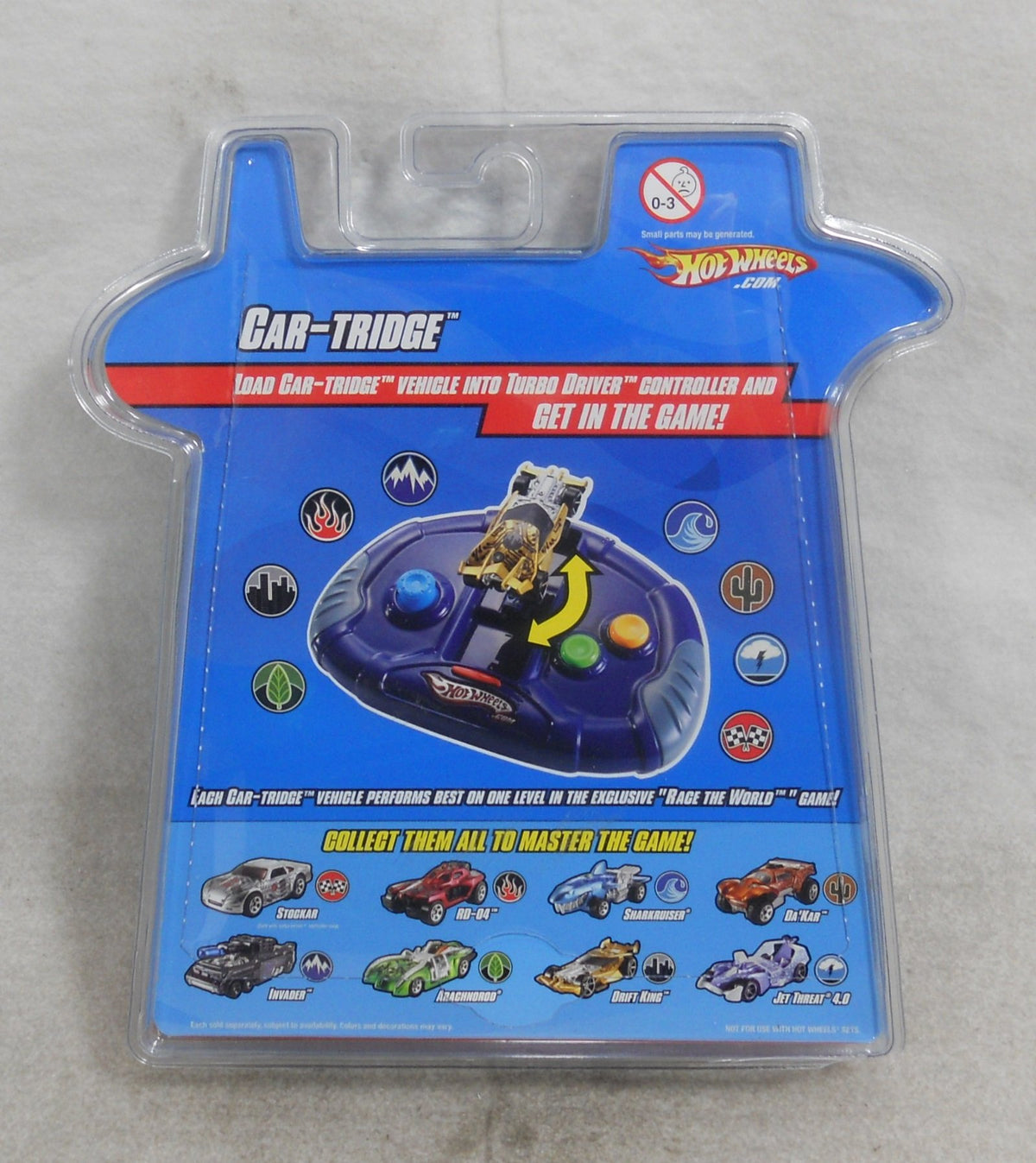 Mattel Hotwheels Turbo Driver RD-04 Car-Tridge