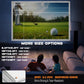 Joogto Golf Simulator Impact Screen, 4mm Thick HD Golf Impact Screen for Indoor Outdoor Practice, Reinforced Grommets for Extended Lifespan, Quiet