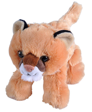 Wild Republic Hug’EMS Mini Mountain Lion Stuffed Animal - 7"
