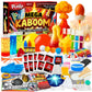 Playz Mega Kaboom! 150+ Explosive Science Experiments Kit for Kids Age 8-12 with 75 App & Video Guided Experiments - Chemistry Set STEM & Educational