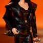Barbie Signature Doll, Miley Cyrus Posable Collectible in Faux Leather Outfit with Hood and Heels