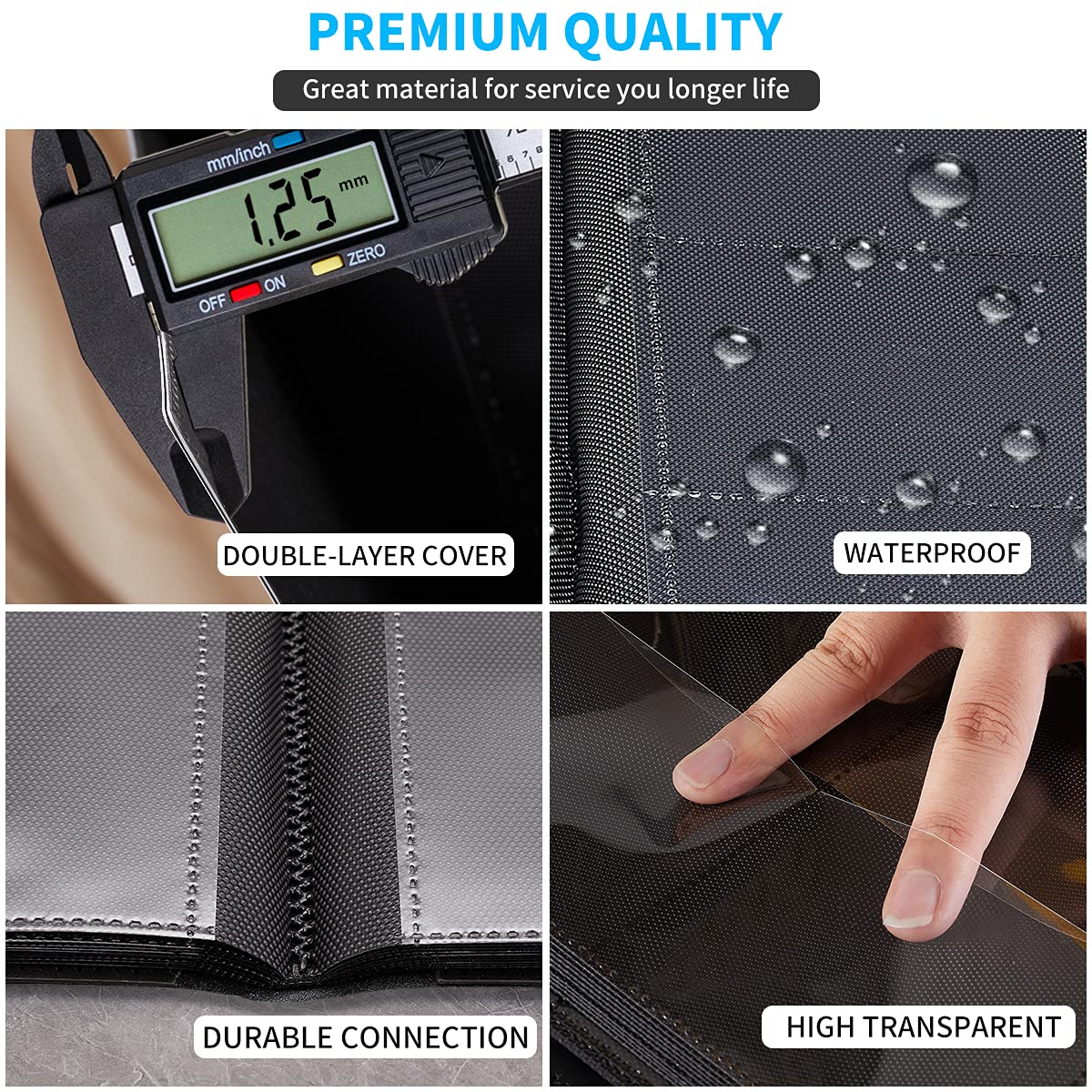 JIQEZNL Card Binder, 360 Pockets Upgraded Trading Card Binders, Cards Collection Binder 9 Pocket, Side Loading Yugioh Binder Book Holder for MTG, TCG