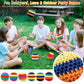 6 Pack Crocheted Footbags Handmade Knitted Balls for Tossing & Kicking Adults and Beginners Vibrant Sports Design for Indoor & Outdoor Play, Party