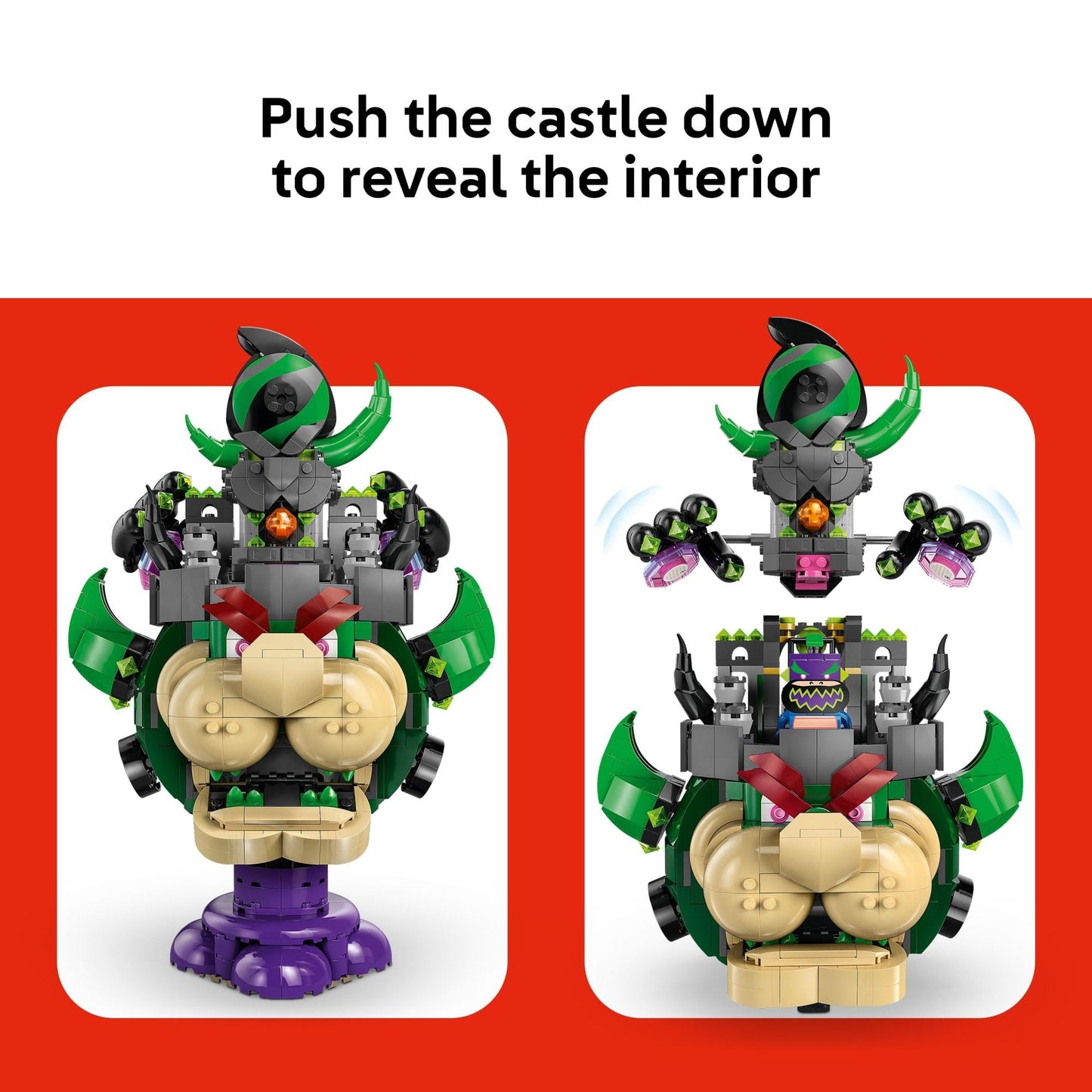 LEGO Super Mario Prince Florian & Castle Bowser Building Toy - Pretend Play Set for Boys & Girls, Ages 9+ - Building Blocks for Kids W/Digital Action